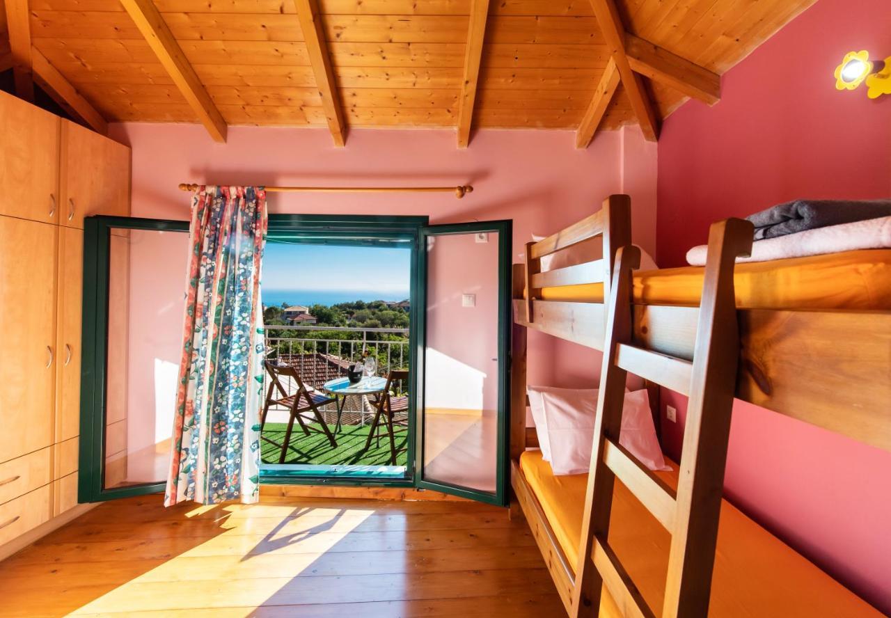Villa Lefkada Sunset House Kalamítsi Exterior foto